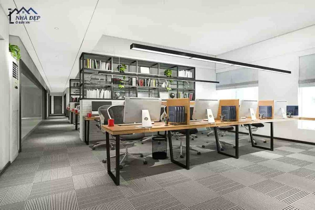 Mẫu thiết kế nội thất văn phòng hiện đại cho doanh nghiệp - Nội thất văn  phòng Hưng Gia - Tư vấn, thiết kế, thi công nội thất