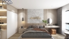 Thiết kế nội thất phòng ngủ căn hộ chung cư