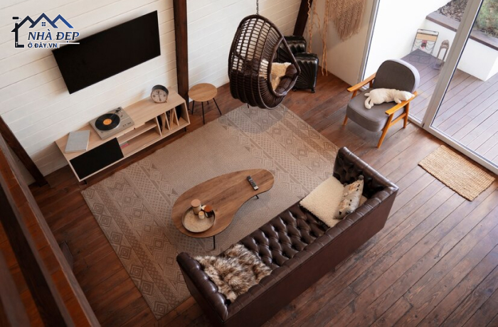 Nội thất phong cách tối giản cho chung cư bằng gỗ tạo cảm giác dễ chịu