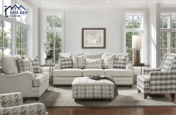 Bộ sofa là nội thất cơ bản của căn hộ chung cư