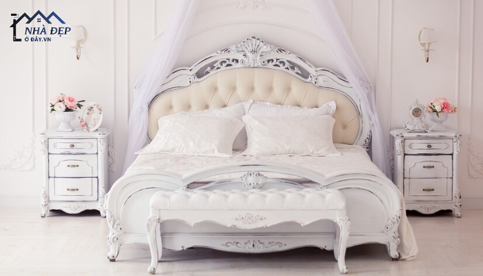 Nội thất giường ngủ công chúa phù hợp trong thiết kế nội thất phòng ngủ bé gái