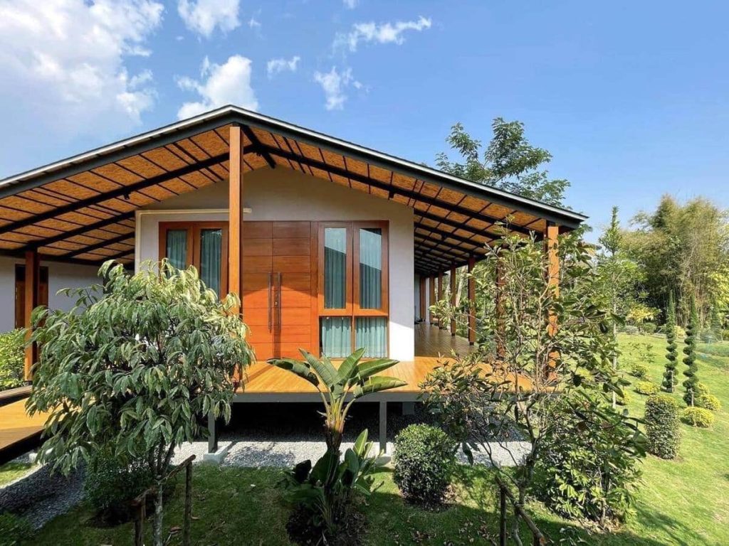 Kiểu nhà vườn kết hợp nhà sàn