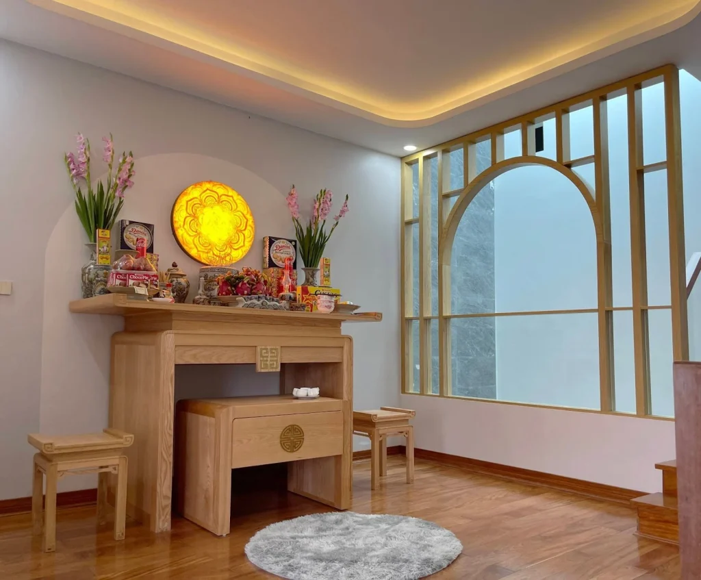 Nhà hướng Đông Bắc đặt bàn thờ hướng nào cho hợp phong thủy