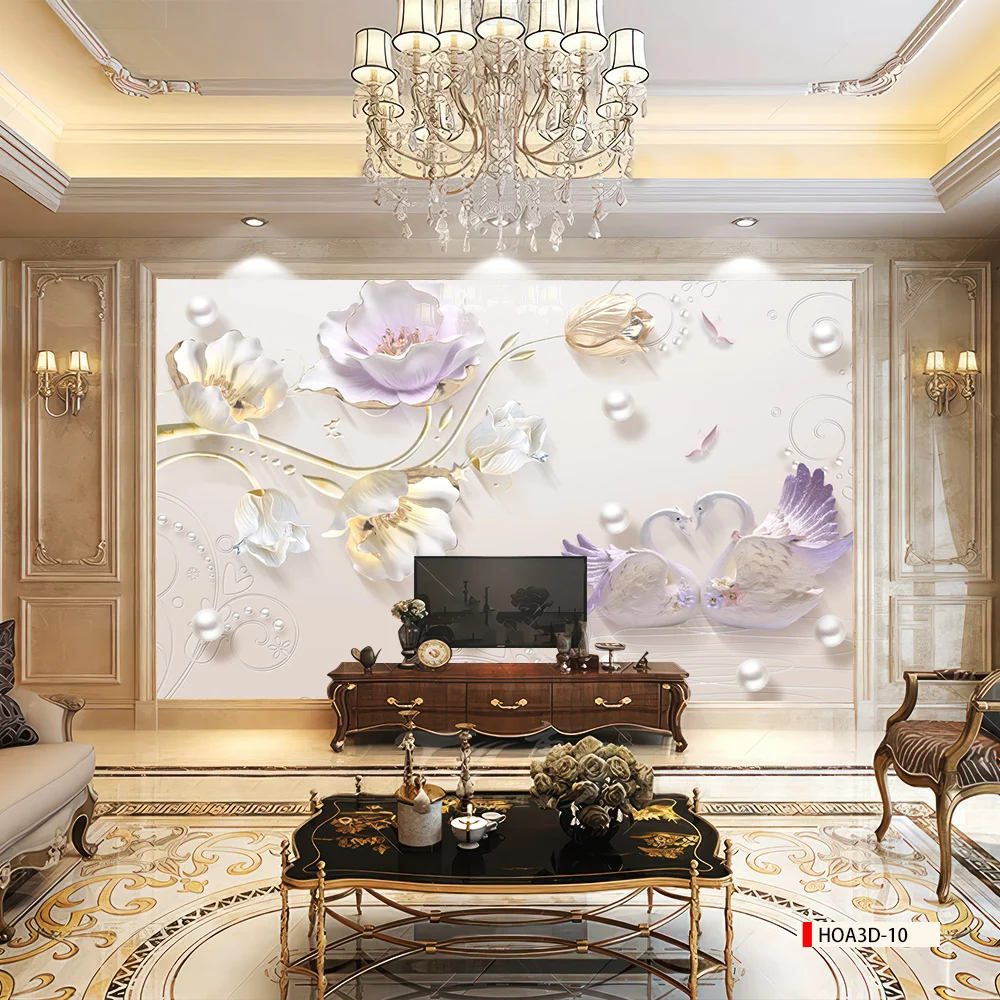 Sử dụng hoa văn độc đáo trên đá ốp tường